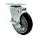 Service Caster Hatco HPX041713830 5'' Replacement Caster with Brake HAT-SCC-20S514-PPUB-BLK-TLB-TP3 - alternate 1